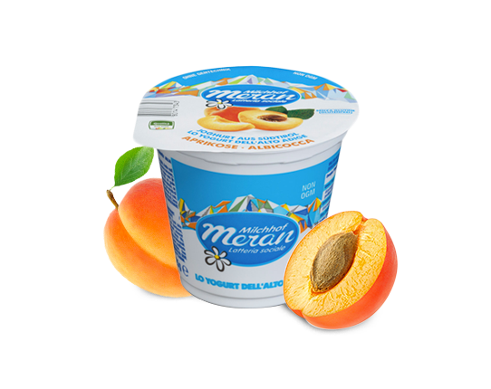 Yogurt classico all&#39;albicocca
