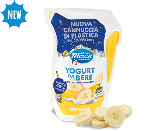 Ecopack - yogurt da bere alla banana