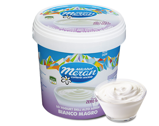 Yogurt classico bianco magro - Latteria Merano