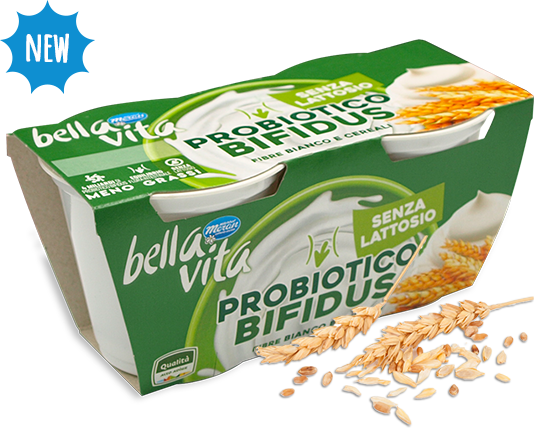 Bella vita probiotico bifidus bianco e cereali
