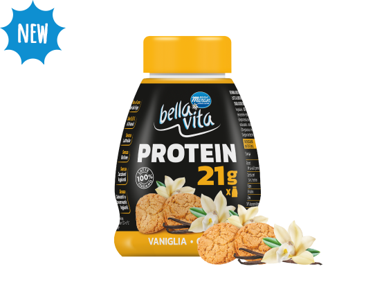 Bella Vita Protein 21g al gusto vaniglia e cookie