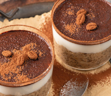 Tiramisù chia pudding