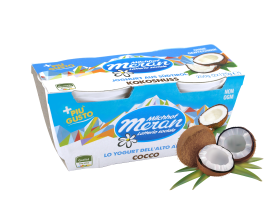 Yogurt classico al cocco - Latteria Merano