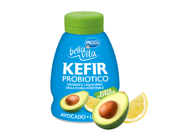 Bella Vita Kefir Probiotico avocado e limone